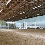 Indoor riding ring